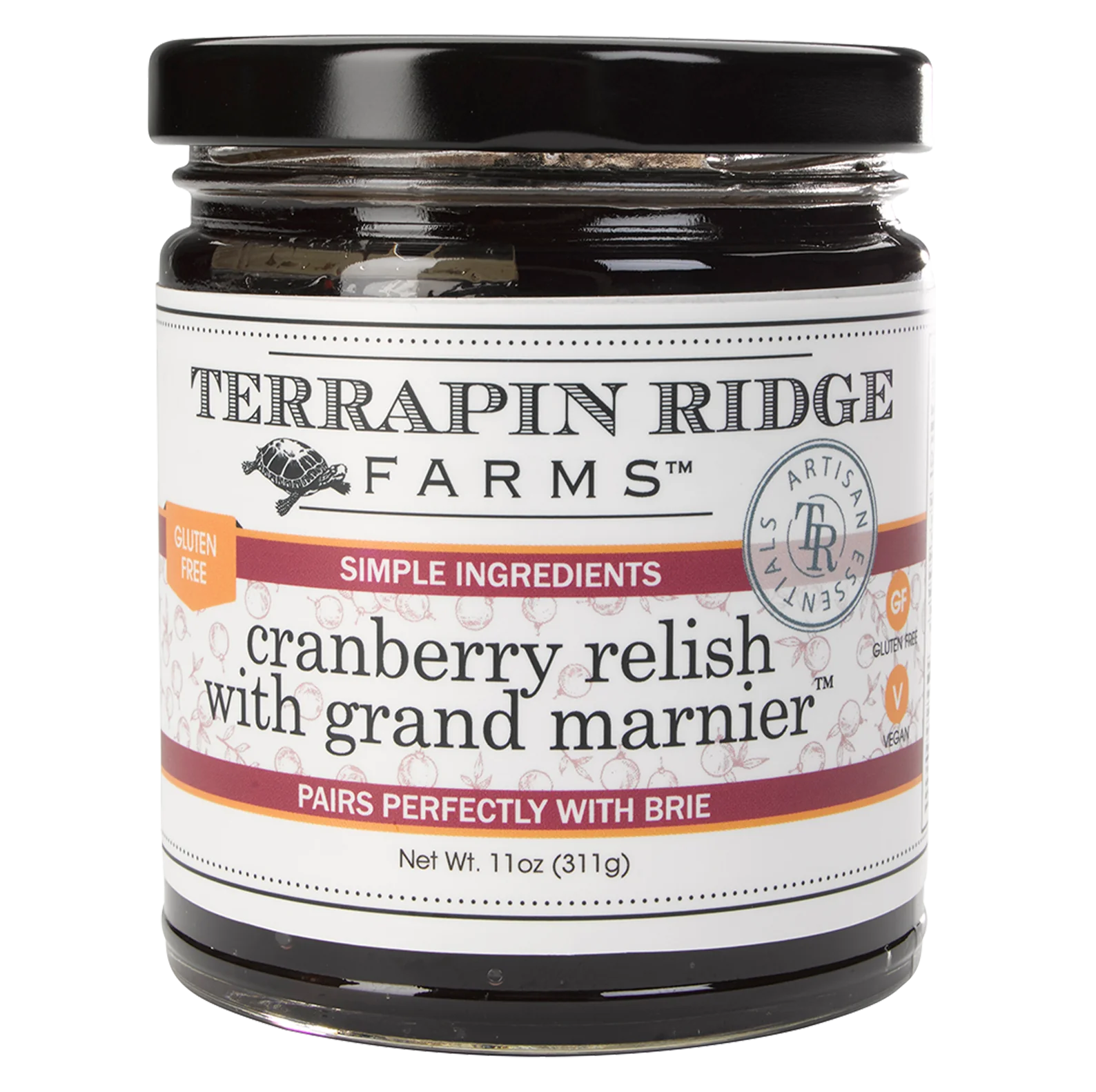 Terrapin Ridge Farms Cranberry Relish with Grand Marnier