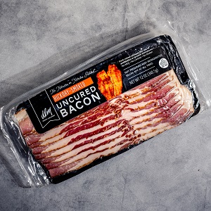 DLM Hickory Smoked Uncured Bacon