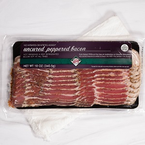 DLM Peppered Uncured Bacon