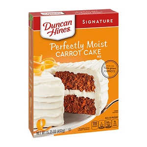 Duncan Hines Signature Carrot Cake Mix