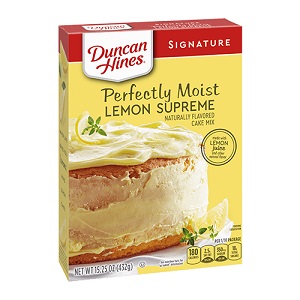 Duncan Hines Signature Lemon Supreme Cake Mix