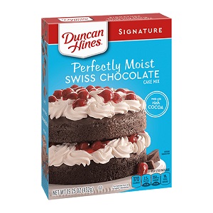 Duncan Hines Signature Swiss Chocolate Cake Mix
