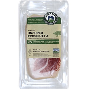 Niman Ranch All Natural Uncured Sliced Prosciutto