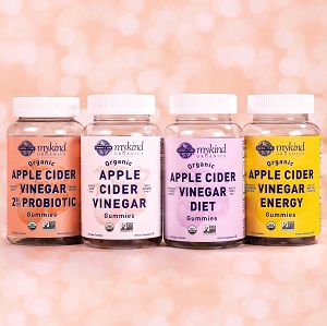 Garden of Life mykind Organic Apple Cider Vinegar Probiotic Gummies