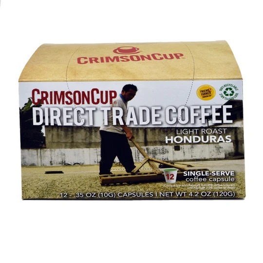 Crimson Cup Coffee Single Serve Light Roast Honduras