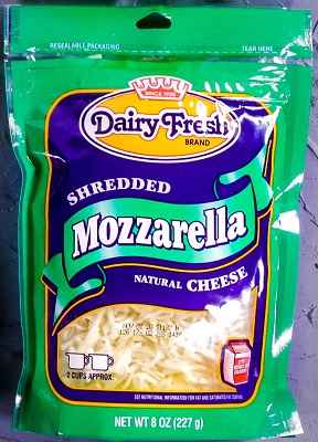 Dairy Fresh Mozzarella Shredded Cheese