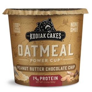 Kodiak Cakes Peanut Butter Chocolate Chip Oatmeal Power Cup