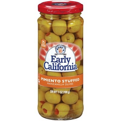 Early California Sliced Stuffed Pimento Olives