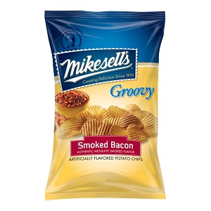 Mikesell's Smoked Bacon Groovy Potato Chips