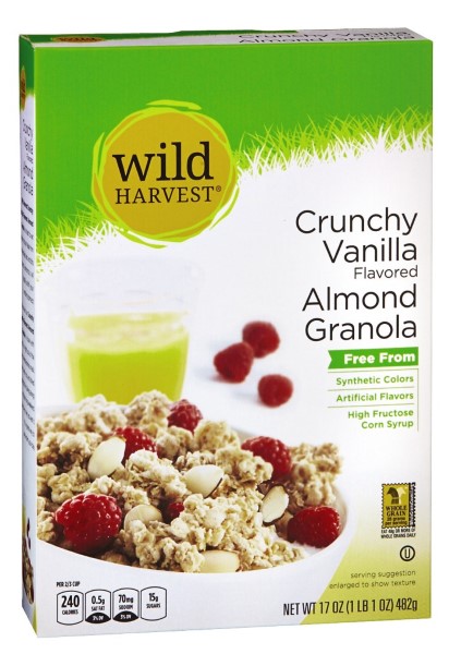 Wild Harvest Crunchy Vanilla Almond Granola
