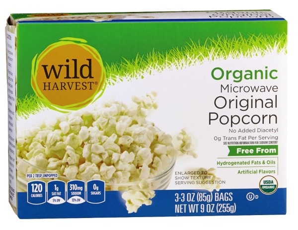 Wild Harvest Organic Microwave Popcorn