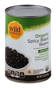 Wild Harvest Organic Spicy Black Beans