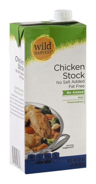 Wild Harvest Non-GMO No Salt Added Chicken Stock