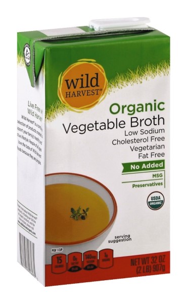 Wild Harvest Organic Low Sodium Vegetable Broth