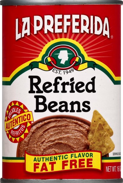 La Preferida Fat Free Refried Beans
