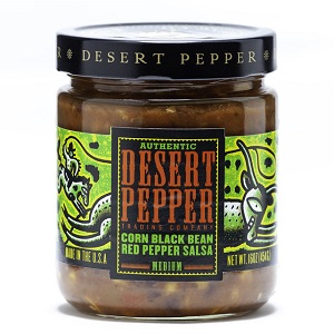 Desert Pepper Corn Black Bean Red Pepper Medium Salsa