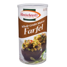 Manischewitz Whole Grain Matzo Farfel Cannister
