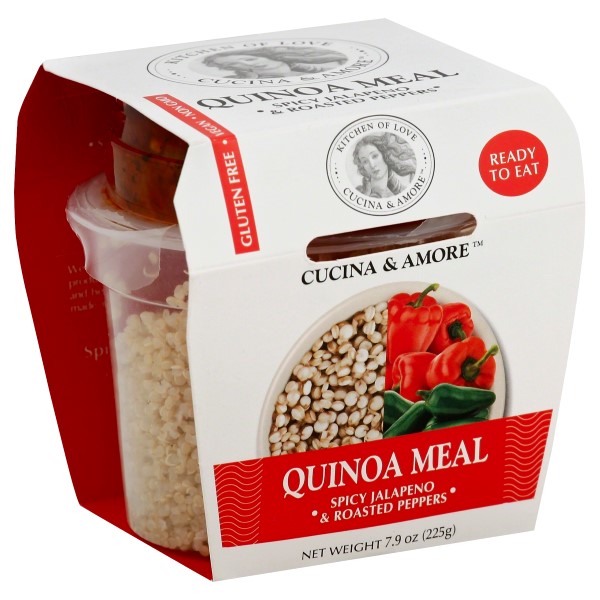 Cucina & Amore Quinoa Meal Spicy Jalpeno & Roasted Peppers