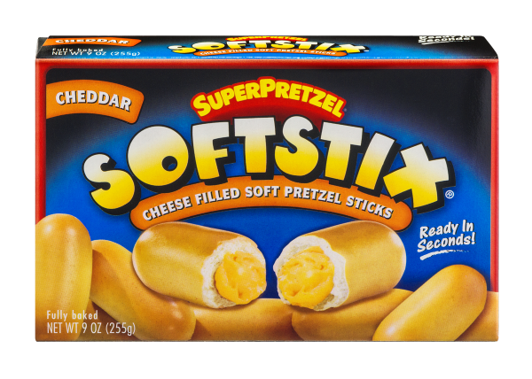 SuperPretzels Softstix with Cheese