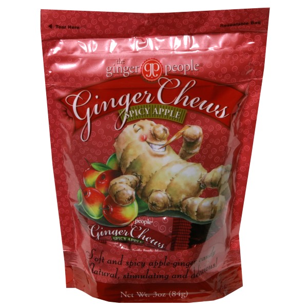 Ginger People Chews Spicy Apple