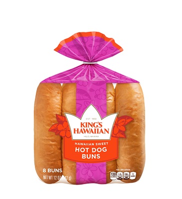 King's Hawaiian Hot Dog Buns