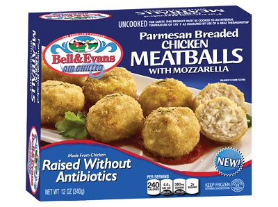 Bell & Evans Parmesan Breaded Chicken Meatballs