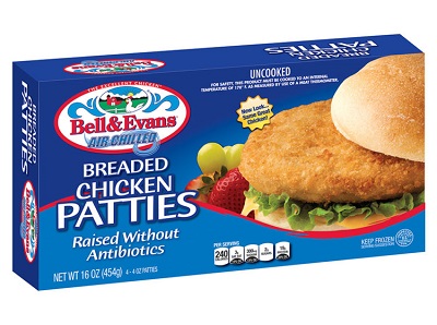 Bell & Evans Breaded Chicken Patties