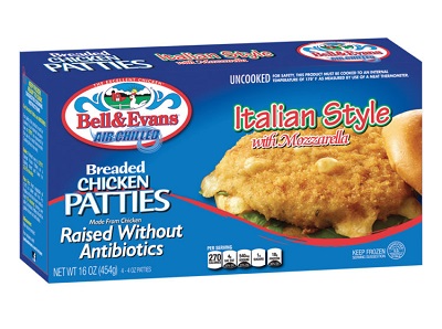 Bell & Evans Italian Style Breaded Chicken Patties