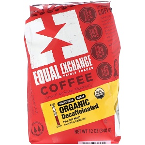 Equal Exchange Organic Decaf Full City Whole Bean Coffee