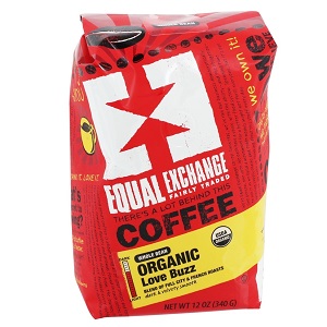 Equal Exchange Organic Love Buzz Whole Bean Coffee