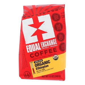 Equal Exchange Organic Ethiopian Whole Bean Coffee