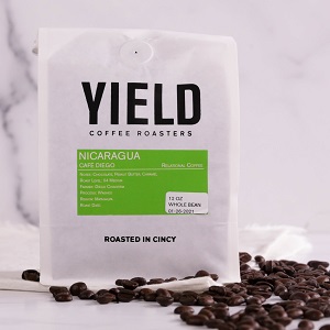 Yield Nicaragua Cafe Diego Whole Bean Coffee