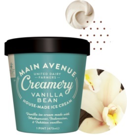 UDF Main Avenue Creamery Ice Cream - Vanilla Bean