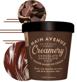 UDF Main Avenue Creamery Ice Cream - Chocolate Chocolate Chip