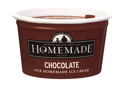 Homemade Brand Chocolate Ice Cream Novelty Cup
