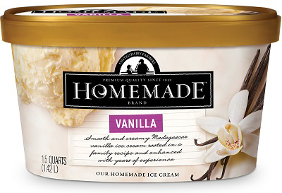 Homemade Brand Vanilla Ice Cream