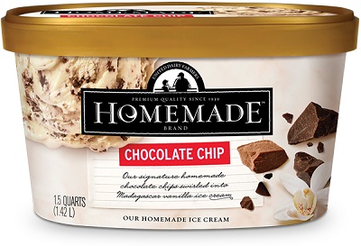 Homemade Brand Chocolate Chip Ice Cream