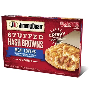 Jimmy Dean Stuffed Hash Browns Meat Lovers