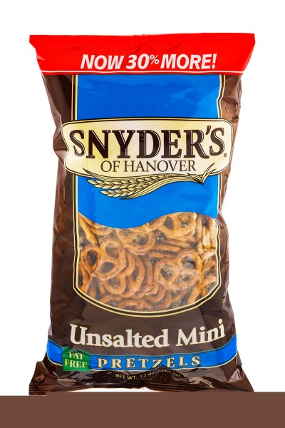 Snyder's of Hanover Unsalted Mini Pretzels