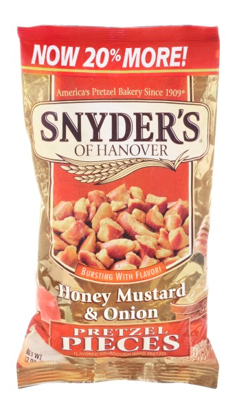 Snyder’s of Hanover Honey Mustard & Onion Pretzel Pieces