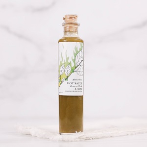 Lindera Farms Green Chili & Ramp Hot Sauce