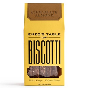 Enzo's Table Chocolate Almond Biscotti