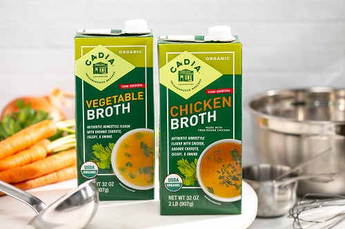 Cadia Organic Free Range Low Sodium Chicken Broth