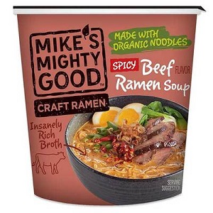 Mike's Mighty Good Craft Ramen - Spicy Beef Flavor Ramen Soup
