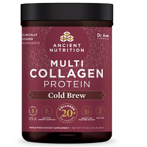 Ancient Nutrition Cold Brew Multi Collagen Protein Powder
