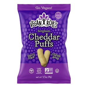 Vegan Rob's Dairy Free Sorghum Cheddar Puffs
