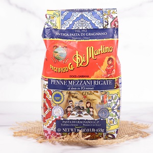 Pastificio G Di Martino Penne Mezzani Rigate Pasta