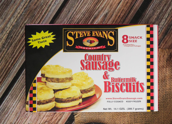 Steve Evans Country Sausage & Buttermilk Biscuits