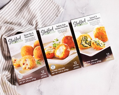 Stuffed Foods Spinach & Artichoke Poppers