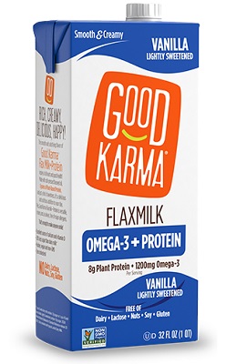 Good Karma Flax Milk - Lightly Sweetened Vanilla